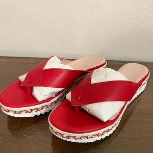 Patricia Green - Brooklyn Red Sandals